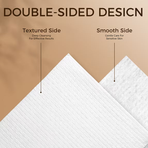 30 Count XXL Disposable Face Towels, 100% Biobased Face Towels Disposable, Clean Facial Towels , Super Soft and Thick Dry Wipes Club